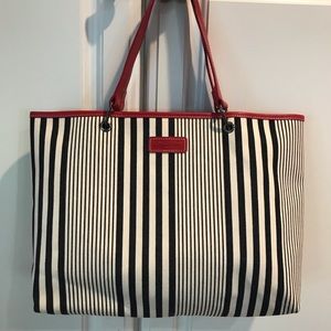 Longchamp canvas tote